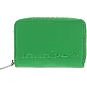 Desigual Portemonnee Half Logo 23 Marisa Small Wallet Green Groene