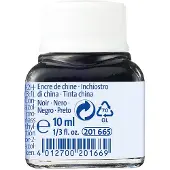 Pelikan Oost-Indische inkt zwart, flesje van 10 ml