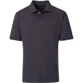 Casa Moda's Regular Fit Polo shirt Korte mouw antraciet
