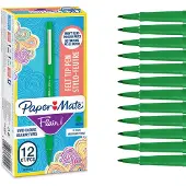Papermate FLAIR GREEN 12-pack