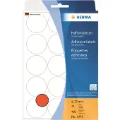 Herma Etiket 2272 rond 32mm rood 480stuks - 3 stuks