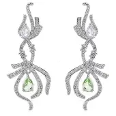 Avant Garde Oorbellen 'Ninata' zilver