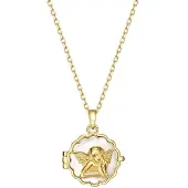 Hey Happiness Ketting 'Seraphina Locket' goud