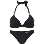 LASCANA Bikini zwart