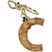 Alviero Martini Sleutelhanger 'Portachiavi Accessori abbigliamento' bruin