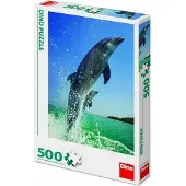 Dinotoys Puzzel Dolfijnen 500 stukjes