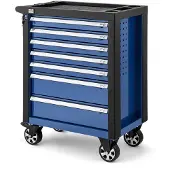 OEM gereedschapswagen 7 laden, 76,5 cm, blauw