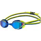 Arena Bril 'Python' blauw / geel