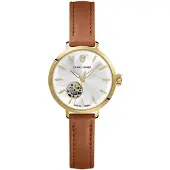Pierre Lannier Analoog horloge bruin