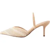 Next Slingpumps 'Forever Comfort' nude / transparant / wit