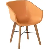 Hartman Amalia Woodleg Tuinstoel - Set Van 2 - Indian Orange