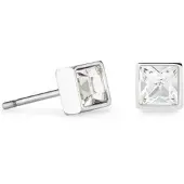 Coeur de Lion Oorbellen 0501/21-1817 Crystal Silver