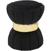 Mauro Ferretti Kruk Flower Black Ø 40×44 cm