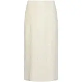Smashed Lemon Glinsterende pailletten midi-rok champagne |