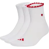 Adidas Sportsokken 'Womens Graphic 3 Pair Pack' rood / wit