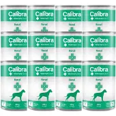 Calibra Veterinary Diets Renal natvoer hond 24 x 400 g