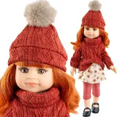 Paola Reina Poppen Amigas, Cleo, rood haar, 32 cm - speelpop