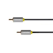Krüger&Matz Basic - RCA-kabel - 1RCA-1RCA - 1.8m