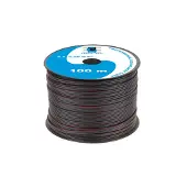 Cabletech - Luidsprekerring - 100m - CCA - 2x0,2mm