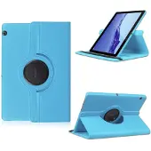 EtuiTab Huawei Mediapad T5 - 360 Cover - Blauw - Kunstleer