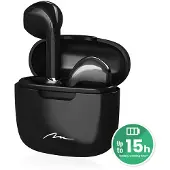 Media-Tech MT3589 Bluetooth-hoofdtelefoon met powerbank, microfoon, draadloze headset, zwart