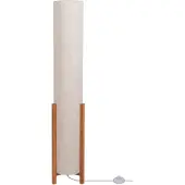 Näve Vloerlamp Matilda, hout licht, Woon-/ Eetkamer, Hout, vloerlamp