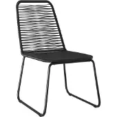 vidaXL 5-delige tuinset, zwart