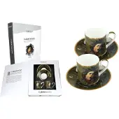CARMANI Set van 2 espressobekers - M. M. de Caravaggio, hoofd van Medusa ()