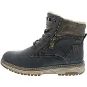 Tom Tailor Veterboots nachtblauw