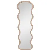 Svea - Nona spiegel - beige/helder glas