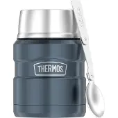 Thermos Stainless King Voedseldrager - Ice Grey Polished - 470ml