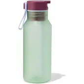 HEMA Waterfles Met Rietje 430ml Groen (groen)