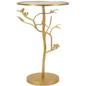 Mauro Ferretti Tafel Birds Glass Ø 38×60 cm