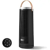 Levoit Ventilator Windi Mini Black met afstandsbediening, zwart