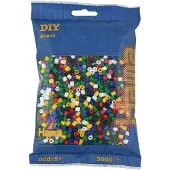 HAMA Beads 201-66, Creatieve set voor kinderen, vanaf 5 jaar, PVC, Meerdere kleuren, 3000 stuks