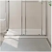 vidaXL Douchebak rechthoekig 80x120 cm ABS wit