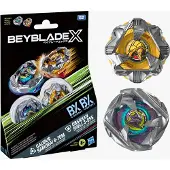 Beyblade X Calibur Samurai 6-70M BX en Obsidian Shell 3-85S BX Duopack-set