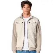 Casa Moda Regular Fit Sweatjacket wit, Effen