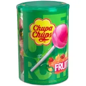 Chupa Chups Fruit Tube lolly's - snoep - 100 stuks
