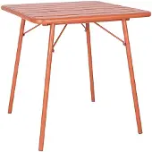 Bolero Terracotta Vierkante Stalen Lattentafel - 700 Mm - CK064