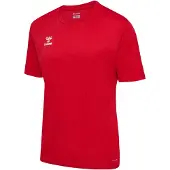 Hummel Functioneel shirt 'Essential' rood / wit