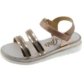 Beppi Sandalen champagne / brons / grijs