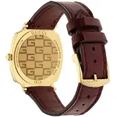 Gucci YA157405 GRIP Goud Unisex horloge