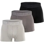 Diesel Boxershorts grafiet / lichtgrijs / zwart