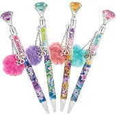 Hape balpen diamant glitter schrijfaccessoire bedeltjes.