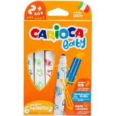 Carioca baby marker 6 viltstiften