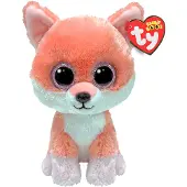 TY , Beanie a Boos, Vixen, Fuchs, ongeveer 15 cm