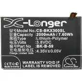 123accu BBK BK-B-59 accu (2000 mAh, huismerk)