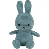 Miffy Nijntje - ECO Corduroy Aviator Blue - 23 cm - 9"