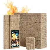 KOTARBAU 1200 Stuks Aanmaakblokjes voor Open Haard - Houtwol - 25x8x13 cm - Aanmaakwokkels - Aanmaakblokjes voor Houtkachel - BBQ Open Haard